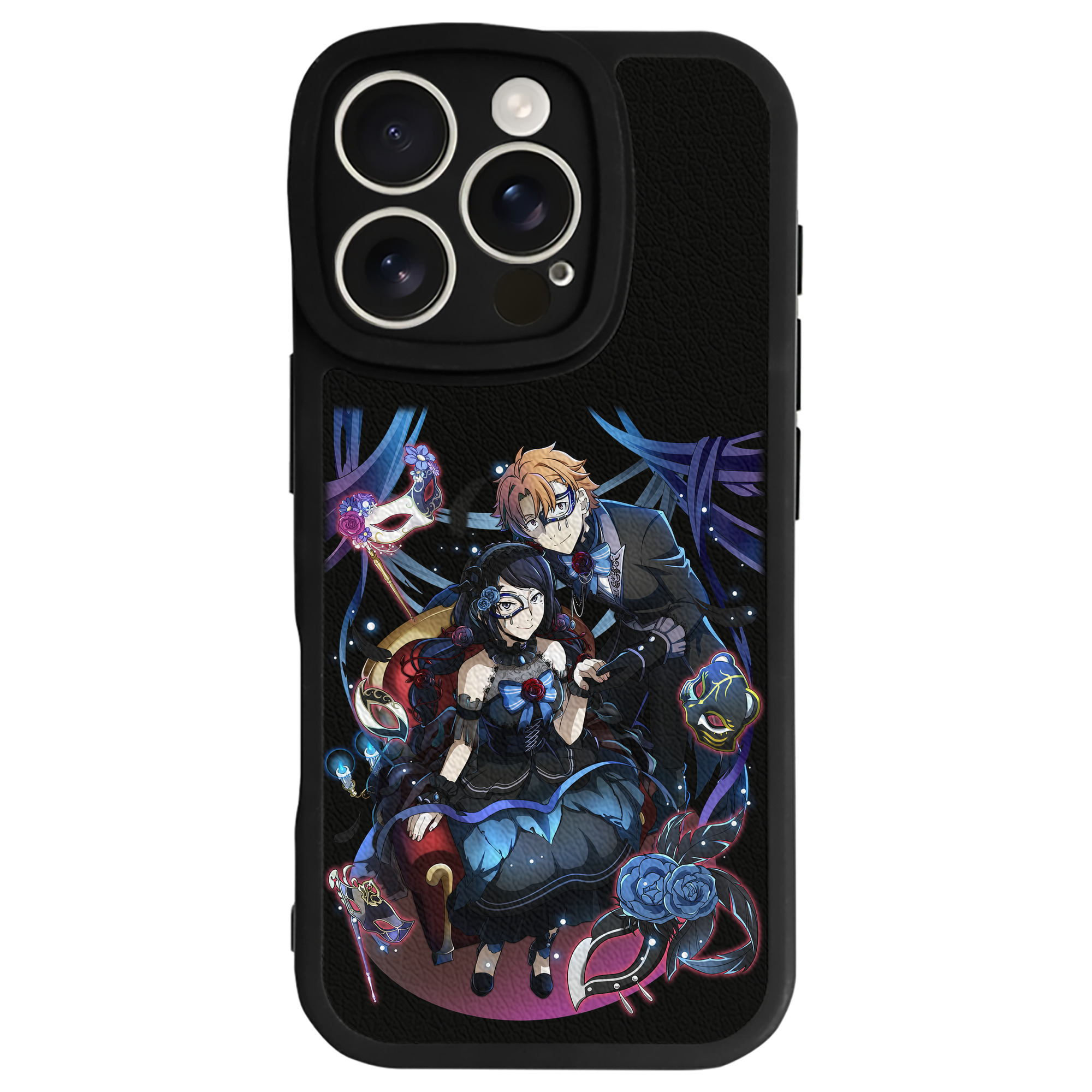 （画像用） 文豪ストレイドッグス Bungo Stray Dogs 【iPhone 16シリーズ対応】シリコンスマホケース（レザー調） 材質：シリコン